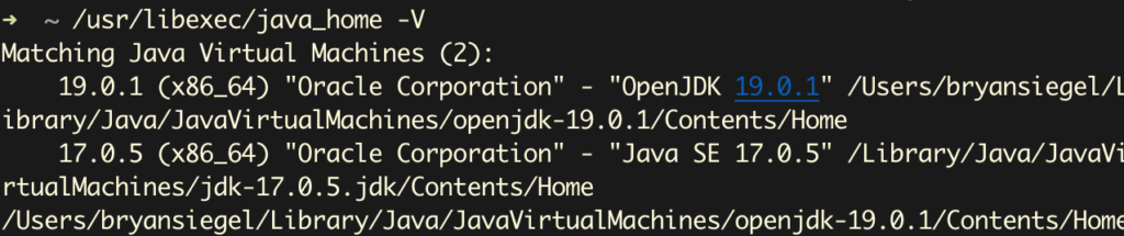 check Java version