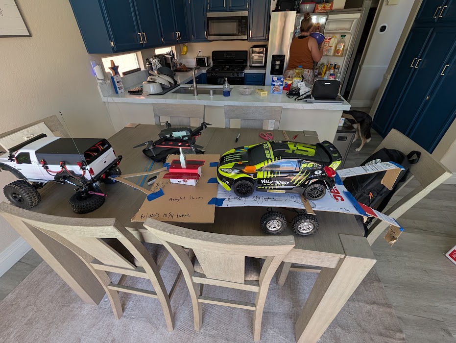 RC truck and trailer